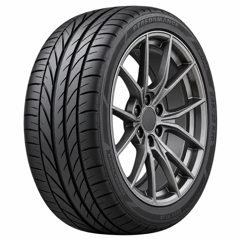 Car tyre showing size, load index and speed rating: 245/35 R20 95Y